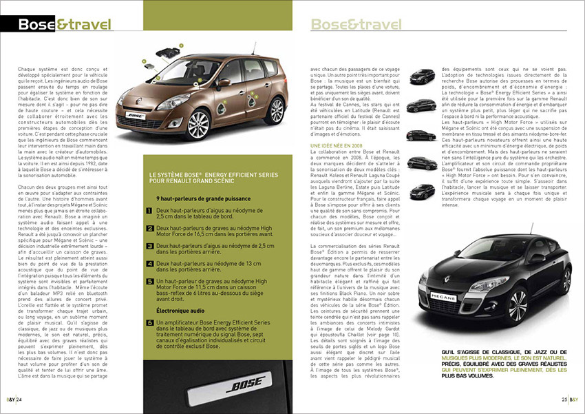 Tinta Creation - page magazine bose&you-Bose