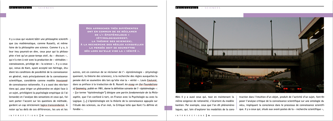 web design livre interactif intersection