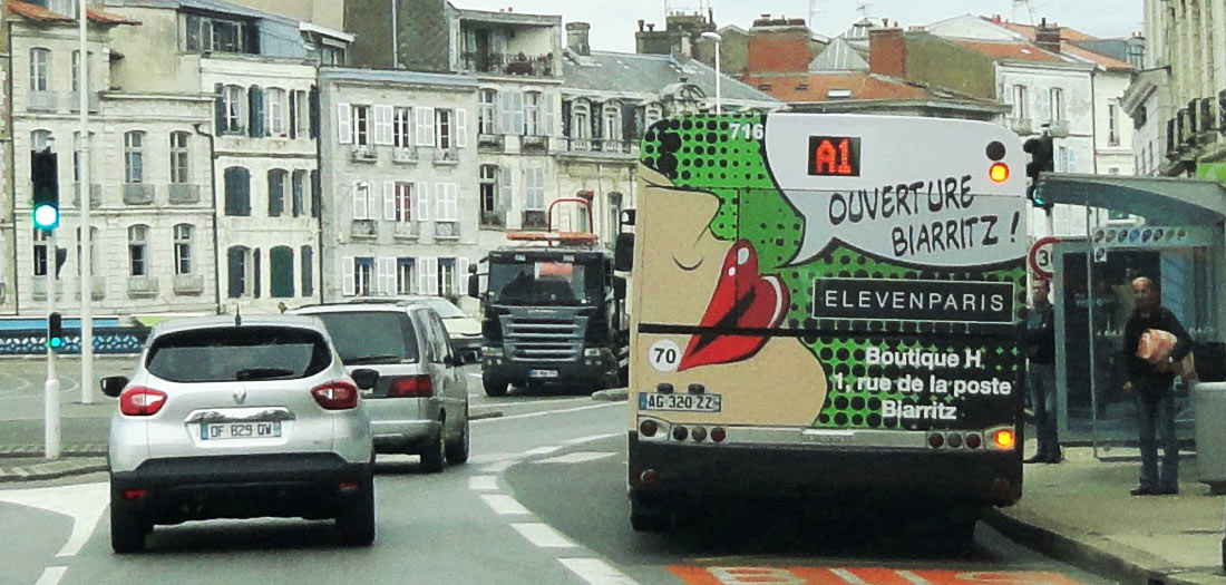 elevenparis arrière bus graphiste